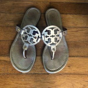 Gold Tory Burch Sandals